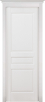 Межкомнатная дверь из массива ольхи Валенсия, глухая, белая эмаль