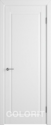 Межкомнатная дверь К-3, глухая, белый 900x2000
