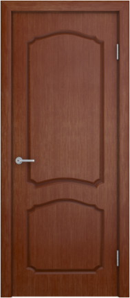 Дверь межкомнатная шпонированная Легенда Каролина, глухая, макоре 900x2000
