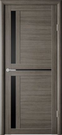 Межкомнатная дверь Кельн остеклённая серый кедр 900x2000