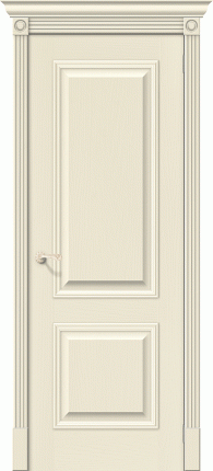 Межкомнатная дверь Классик-12, глухая, Ivory