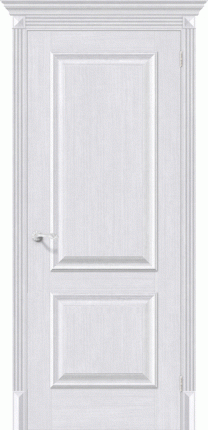 Межкомнатная дверь экошпон Bravo Классико-12, глухая, Milk Oak