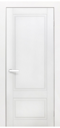 Дверь межкомнатная эмаль Легенда Лацио, глухая, белый