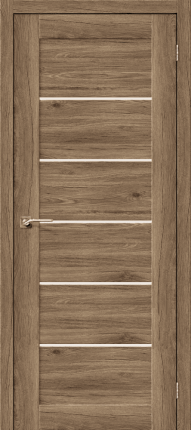 Межкомнатная дверь Легно-22, остеклённая, Original Oak