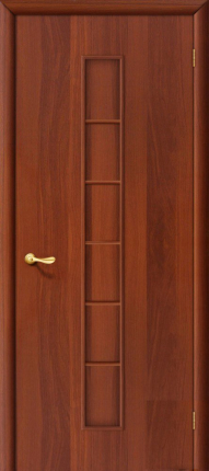 Межкомнатная дверь Лесенка, глухая, итальянский орех