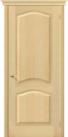 Межкомнатная дверь массив сосны М 7, глухая, под окраску