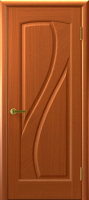 Межкомнатная дверь шпон Luxor Мария, глухая, анегри тон 74