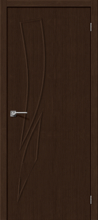 Межкомнатная дверь финиш флекс Bravo Мастер-9, глухая, 3D Wenge