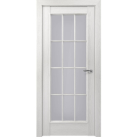 Межкомнатная дверь Неаполь S АК, остекленная, серый
