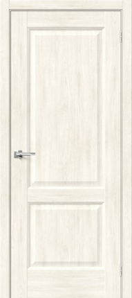 Межкомнатная дверь экошпон Bravo Неоклассик-32 глухая Nordic Oak