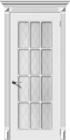 Дверь межкомнатная эмаль Верда Ноктюрн, до-2, белый
