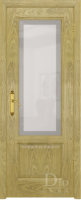 Межкомнатная дверь шпонированная DioDoor Онтарио-1 ФС остеклённая Дуб американский натуральный
