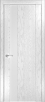 Межкомнатная дверь Орион 3, остеклённая, дуб белая эмаль