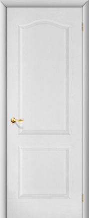 Межкомнатная дверь ламинированная Палитра, глухая, белый