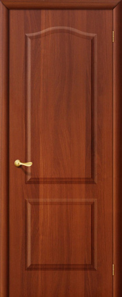 Межкомнатная дверь ламинированная Палитра, глухая, итальянский орех