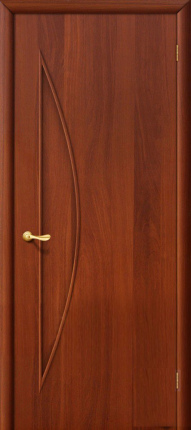 Межкомнатная дверь ламинированная Парус, глухая, итальянский орех