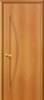 Межкомнатная дверь ламинированная 5Г Парус, глухая, миланский орех