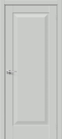 Межкомнатная дверь ПЭТ Bravo Прима-20 глухая Grey Silk