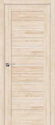 Межкомнатная дверь массив сосны Порта-22 СР, остекленная, без отделки