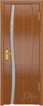 Межкомнатная дверь Портелло-1, остеклённая, анегри