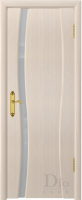 Межкомнатная дверь Портелло-1, остеклённая, беленый дуб