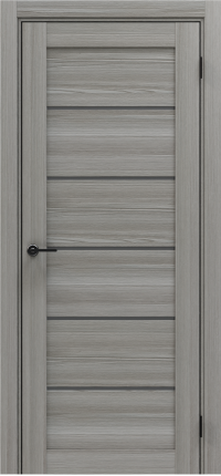 Межкомнатная дверь Portika Porta-220 остекленная Grey Oak