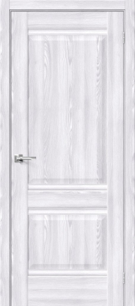 Межкомнатная дверь экошпон Bravo Прима-2, глухая, Riviera Ice