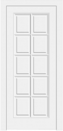 Межкомнатная дверь эмаль Шейл Дорс Provence-10 глухая белый