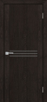 Межкомнатная дверь Profilo Porte экошпон PSN-13, остеклённая, фреско антико