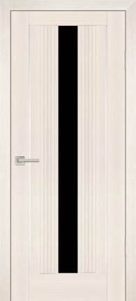 Межкомнатная дверь PSS-2, остеклённая, перламутровый дуб