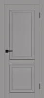 Межкомнатная дверь PST-28, глухая, серый бархат