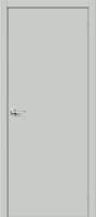 Межкомнатная дверь ПВХ Браво-0, глухая, Grey Pro