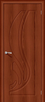 Межкомнатная дверь ПВХ Лотос-1, глухая, итальянский орех