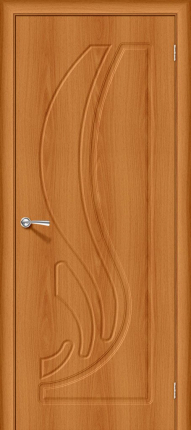 Межкомнатная дверь ПВХ Лотос-1, глухая, миланский орех