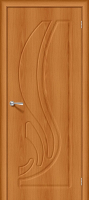 Межкомнатная дверь ПВХ Лотос-1, глухая, миланский орех