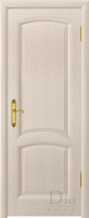 Межкомнатная дверь шпонированная DioDoor Ровере, глухая, беленый дуб