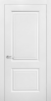 Межкомнатная дверь Роял 2, глухая, белый