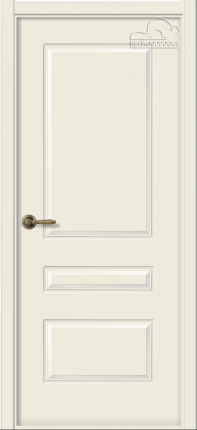 Межкомнатная дверь Роялти, глухая, жемчуг