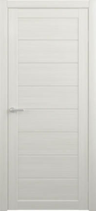 Межкомнатная дверь Сеул остеклённая белый кипарис