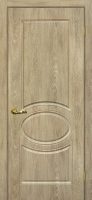 Межкомнатная дверь ПВХ Мариам Сиена-1, глухая, дуб песочный