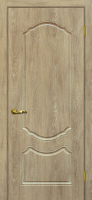 Межкомнатная дверь ПВХ Мариам Сиена-2, глухая, дуб песочный