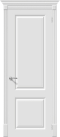 Межкомнатная дверь Скинни-12, глухая, белый
