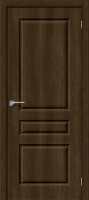 Межкомнатная дверь ПВХ Скинни-14, глухая, Dark Barnwood