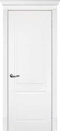 Межкомнатная дверь эмаль Текона СМАЛЬТА 15, глухая, белый