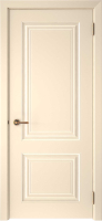 Межкомнатная дверь эмаль Текона СМАЛЬТА-42, глухая, ваниль