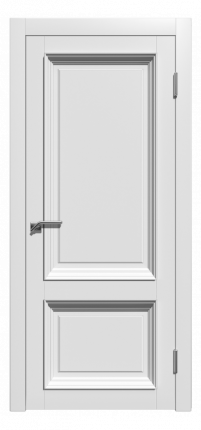 Межкомнатная дверь Стелла-2, глухая, RAL 9003, белый