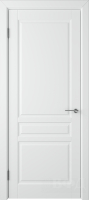 Межкомнатная дверь VFD Стокгольм 56ДГ0, глухая, Polar белый