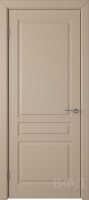 Межкомнатная дверь эмаль VFD Стокгольм, глухая, латте