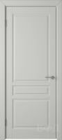Межкомнатная дверь VFD Стокгольм 56ДГ02, глухая, Cotton светло-серый