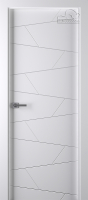 Межкомнатная дверь Belwooddoors эмаль Свея, глухая, белая
